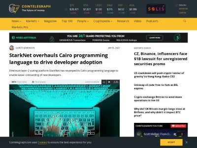 https://cointelegraph.com/news/starknet-overhauls-cairo-programming-language-to-drive-developer-adoption