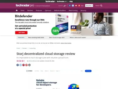 https://www.techradar.com/reviews/storj-decentralized-cloud-storage